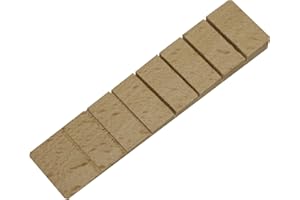 PGONA 20x Richel® Hartholzkeile aus Buche natur | 100 x 20 x 8 mm (LxBxH) | mit 7 Soll-Bruchstellen