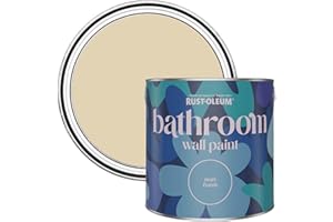 Rust-Oleum Peinture Beige Résistante à l'eau pour Murs de Salle de Bains, Finition Mate - Sandhaven 2.5L