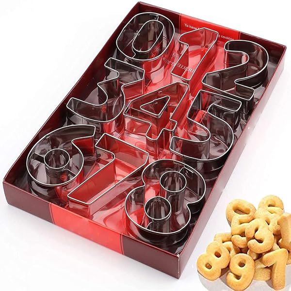 SET PUNZONI STAMINI NUMERI 9pz DA 5mm TIMBRI NUMERI