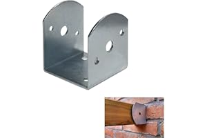 FRIULSIDER STAFFA SUPPORTO ACCIAIO ZINCATO PER TRAVI LEGNO INCLINATE AD U 80x80x85 mm …