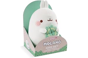 NICI Meluche MOLANG avec Feuille de trèfle 16cm dans Un Emballage Cadeau