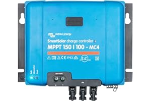 ‎VICTRON ENERGY Victron Energy SmartSolar MPPT MC4 150V 100 Amp 12/24/36/48-Volt Solar Laderegler (Bluetooth)