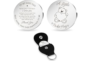 SERENEGLOW Pocket Hugs for Friends Dad Mum Grandma Grandad Gifts for Class Inspirational Gift Friend Her Bff Thank You Appreciation Gifts for Teacher Birthday Valentines Thanksgiving Graduation Gifts Kids