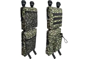 Vanlison 2 Pack ATV Kotflügeltaschen, abnehmbare Satteltasche ATV Gear Bag Wasserabweisende Motorradtasche Kompatibel mit Sportsman Scrambler TRX FourTrax Outlander Grizzly UTV Aufbewahrungstasche