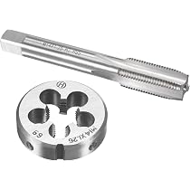 KS Tools Gewindebuchse Mit Bund – 5er Pack, IG M10x1,25 / AG M12x1,25, Länge 12 Mm