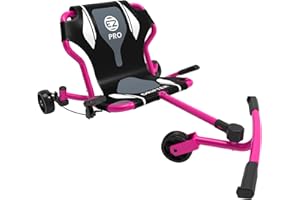 EzyRoller Drifter Pro X Trike für Jugendliche und Kinder ab 10 Jahre und Erwachsene Dreirad Drifttrike Dreiradscooter (pink)