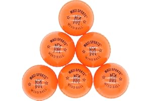 Mozi Sports Wind Cricket Balls - Soft Indoor Outdoor Cricket Ball Coaching Practice