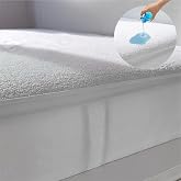 FOCARIS Home Mattress Protector Waterproof Mattress Cover Bed 180 cm | Bed 180 x 200 cm Thickness 30 cm Cover 180 x 200 Anti-