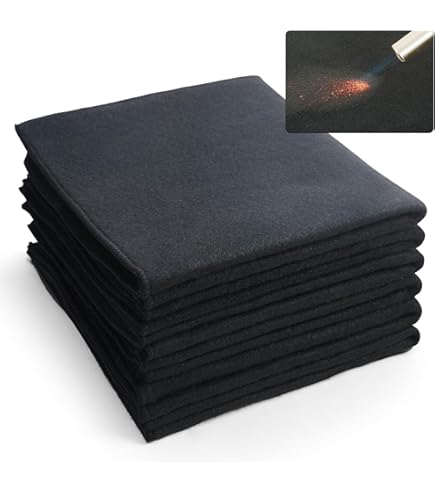 Coperta Antincendio VEVOR 2,44x3,05 M - Resistente Fino A 550°C Per Saldatura, Cucina E Emergenze - Foto 9