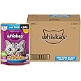 Whiskas Junior Kitten (2-12 Months) Wet Cat Food, Tuna in Jelly, 80 g (Pack of 112), Hydrating Food Made With Real Fish, 100% Complete & Balanced Nutrition for Kittens