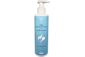 Shampoo Bambini e Detergente Bambini e Neonati - Super Delicato e Vegano - 200 ML - Made In Italy - BioCosmeetics