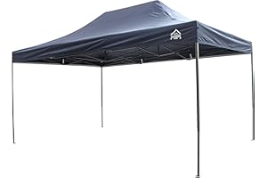 All Seasons Gazebos 3x4.5m Carpa Totalmente Impermeable Pop up Gazebo - Azul marino