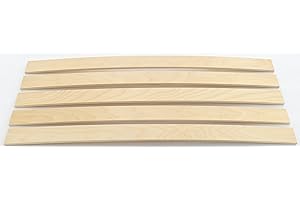 JUSNOVA Ersatz Federholzleisten für Lattenroste, Sofas und Fouton (Stärke 10mm x Breite 50mm x Länge 999mm)