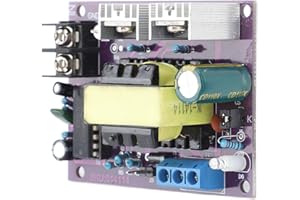 FYEARFLY DC-AC Converter Module, 100W DC24V to AC 0-110V-220V Output Inverter Module Voltage Boost Power Supply Board, for Led Bar, Motor, Electrical