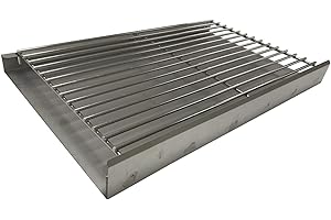 SUNSHINEBBQS DIY Brick BBQ Heavy Duty Charcoal Grate & Ash Tray 67cm in width in Stainless Steel