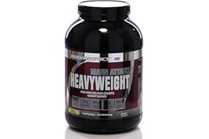 Boditronics Mass Attack Heavyweight Mass Gainer Powder for High Protein and High-Calorie Weight Gainer Protein Powder with 5g Creatine, BCAA, Glutamine and Beta Alanine (Vanilla Ice Cream)