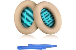 Zamienne wkładki do słuchawek Bose, Elzo Profesjonalne nauszniki do słuchawek Bose QuietComfort QC25 / QC35 / QC35 II W komplecie z 2 narzędziami instalacyjnymi