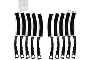 Donluhu Grout Brush Cleaning Brush, Pack of 10 Hard Bristles Corner Cleaning Brush with 1 Adhesive Hook, Small Brushes for Cleaning, Gap Cleaning Brush for Bathroom, Kitchens