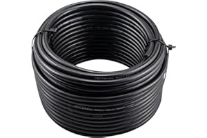 URCIANOW Fil Electrique 20 Mètres 18AWG Câble d'Extension 2 X 1,3 mm² Fil Rouge Noir 2 Conducteurs UL2464 Tension Souple et Flexible avec PVC Gaine Electrique Exterieur