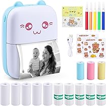 Stampante Fotografica Portatile Ambesty - Mini Stampante Termica Bluetooth Con Carta, Per Note E Foto Istantanee - Foto 14