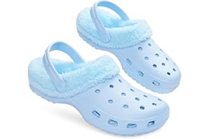 CityComfort Damen Hausschuhe Fleece Gefüttert, Clogs Damen - Geschenke für Frauen