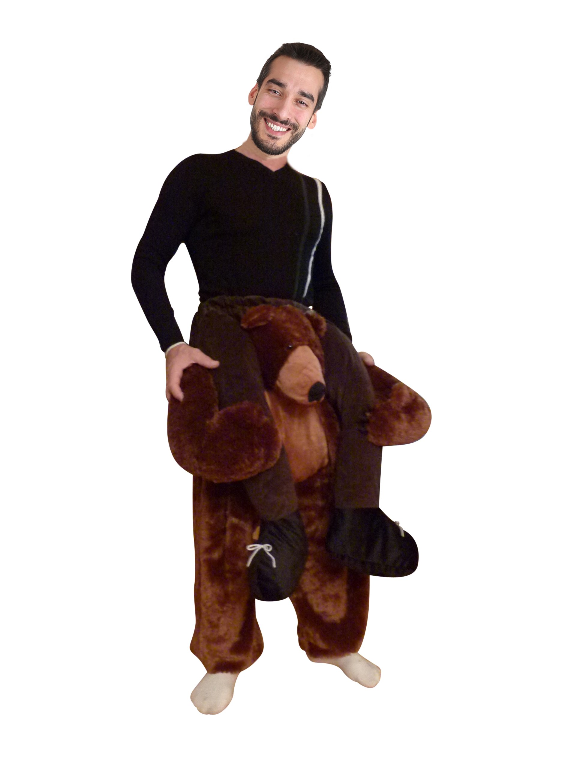 Ikumaal Carry-me F-101-1 - Costume da leone per uomini e donne, costume da carnevale con animali, regalo di compleanno… - immagine 3