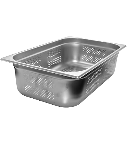 GVK ECO 2/3 GN Behälter Gelocht – Edelstahl 150 Mm Tief Für Gastronomie-Ablauf