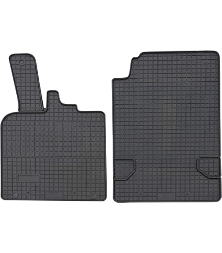 Voormatten (rubber) Smart Fortwo II (2007-2013 Voormatten (rubber) Smart Fortwo II (2007-2013
