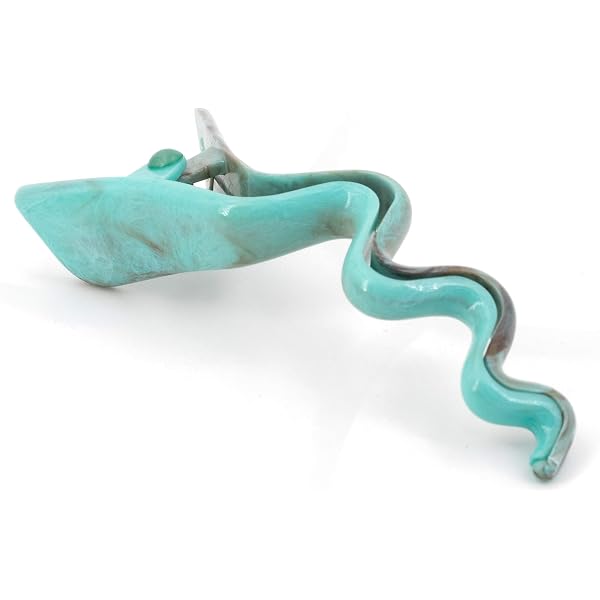 Wellenhaarspange Ca. 13 Cm Aus Kristall - Made In Germany, Für Volumen & Festen Halt, Von WeLoveBeads