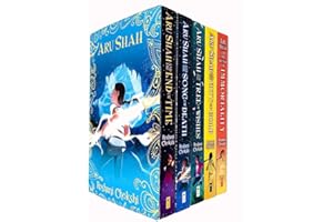 Pandava Rick Riordan Presents Aru Shah Series Books 1 - 5 Collection by Roshani Chokshi (End of Time, Song of Death, Tree of Wishes, City of Gold & Nectar of Immortality)