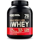 ON Optimum Nutrition 100% Whey Gold Standard &Ccedil;ilek Aromalı Strawberry 2.28kg 76 Servis