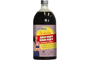 Starwax The Fabulous Jabón Negro 1Litro - Limpiador Multiusos, Desengrasante, Friegasuelos y Quitamanchas