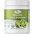 Grenera Amla Powder 240g (Emblica officinalis / Indian Gooseberry) for drinking and eating | For Skin, Hair Growth