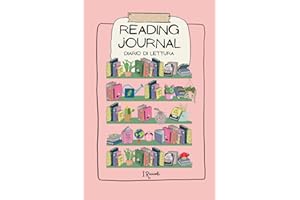 Reading Journal, Diario di lettura in Italiano.: Annota i libri letti e da leggere, recensioni, challenge e molto altro. 160 pagine Interno in bianco e nero