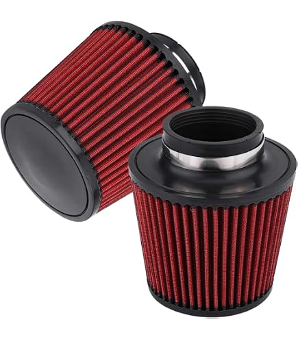 Filtro Aria Pancake Cromato A102 - Ad Alto Flusso Per Carburatori SU HS4 1½ Pollici - Largo 139 Mm