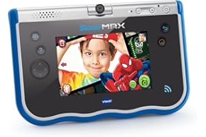VTech- Storio MAX Tablet Educativa para Niños, Multifunción, Pantalla Táctil de 5", Cámara Giratoria 180º, Fotos y Vídeos, Color Azul (3480-183822)