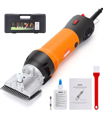 Lama Da Tosatura Per Animali - 35 Denti In Carburo, Per Cavalli, Mucche E Capre, Set 2 Pezzi Universale