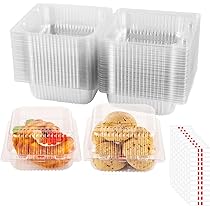 Scatola per 12 cupcakes in plastica trasparente - 3 unità per 11,40
