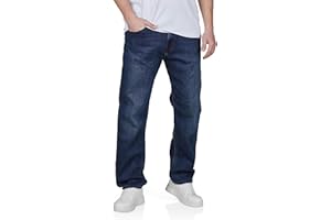 JACK & JONES Jeans Herren Stretch lang Straight Fit JJICLARK Jeanshose Hose Denim Blau Schwarz 30 31 32 33 34 36 38