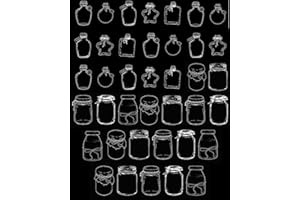 Zeayebsr 40PCS Segnalibri di Fiori Secchi Trasparenti,Kaluofan Trasparenti Segnalibri, Segnalibro Con Fiori,Fatto a Mano Fai da te Con Bella Pagina di Fiori Trasparenti, Segnalibri con Clip Pagina