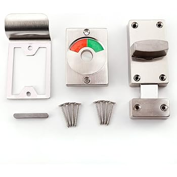 Edelstahl Toilettenriegel Securit Türriegel Türschloss Bolzenriegel