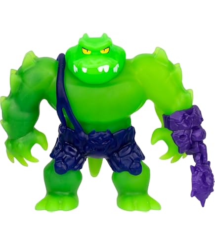 Heroes Of Goo Jit Zu Smash Strikers Blazagon – Figurine Géante Étirable Et Ultra-Résistante !