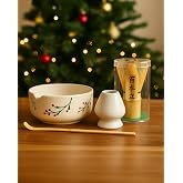 MATCHİVA Matcha Seti (Mathca &Ccedil;ırıpıcı Whisk Mathca Scoop Mathca Kasesi ve Whisk Tutucu)