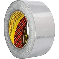 3M 1436 Weichaluminium Klebeband, 50 mm x 50 m, silber, 1er Pack