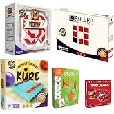 Esmay Primary School Brain Teasers Tournament Set (NEW) (blockade game-sphere game-pentago-equilibrio-motif game) gnsRKFaz46