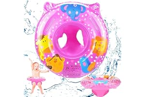 SunAurora Anillo de natación para bebés,Flotador para bebés Inflable, Anillo de natación para niños con Asiento,Piscina hinchables Flotador para bebés de 6 a 36 Meses