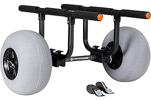 Wilderness Systems Chariot de kayak robuste – roues de plage