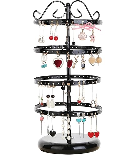 Rotatif Support Boucle D'oreille, Presentoir Boucle D'oreille