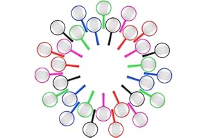 Heqishun Mini Lenti di Ingrandimento Confezione da 30 Lenti di Ingrandimento Colorate Articoli per Feste per Bambini Bomboniere per Feste di Compleanno