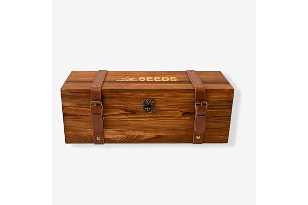 Fröpaket Presentbox 100-Pack – Blommor, Grönsaker & Örter – Komplett Trädgårdsset med Premiumfrön – Perfekt Gåva för Odlare &